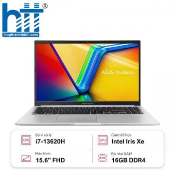 Laptop Asus Vivobook 15 X1502VA-BQ886W (Intel Core i7-13620H | 16GB | 512GB | Intel UHD | 15.6 inch FHD IPS | Win 11 | Bạc)