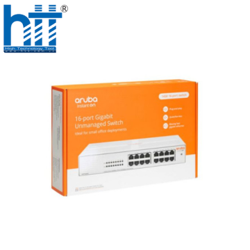 Switch Aruba Instant On 1430 16G Switch R8R47A (16 port/ 10/100/1000 Mbps/ Unmanaged)