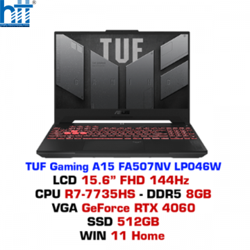 Laptop gaming ASUS TUF Gaming A15 FA507NV LP046W