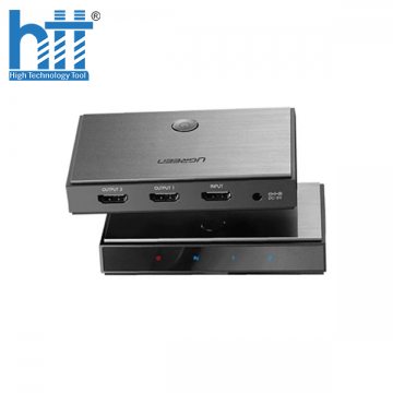 BỘ CHIA HDMI 2.0 UGREEN 50707 TỪ 1 RA 2 CỔNG HỖ TRỢ 4KX2K/60HZ