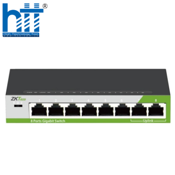 8-Port 10/100/1000Mbps Smart Ethernet Switch ZKTeco E062-16-G