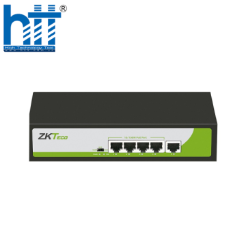 Switch PoE 4 cổng 10/100Mbps ZKTeco PE041-55-C