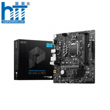 Mainboard MSI H510M-A PRO (Intel H510, Socket 1200, m-ATX, 2 khe Ram DDR4)