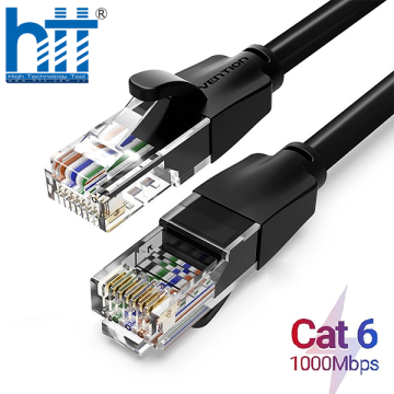 Cáp mạng CAT6 UTP đầu đúc dài 0.5m Vention Model : IBEBD