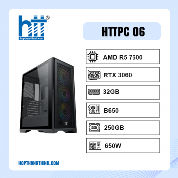 HTT AMD 06 (AMD R5 7600/ B650 / 32GB RAM/ 250GB SSD/ RTX 3060 / 650W)