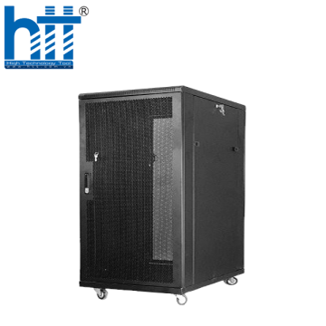 TỦ HTT RACK PRO 19 inch 27U-D1000-W800 - 2 CỬA HÔNG