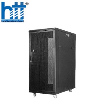 TỦ HTT RACK PRO 19 inch 27U-D1000 - 2 CỬA HÔNG