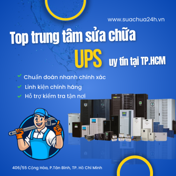 Top 5 trung tâm sửa chữa UPS uy tín tại TP.HCM năm 2025