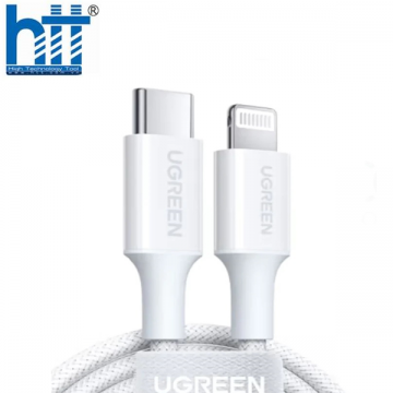 Cáp USB-C to Lightning 1m Ugreen 90447 (Trắng)