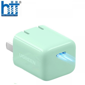 Củ sạc nhanh 20W USB Type-C Ugreen 60898 xanh lá