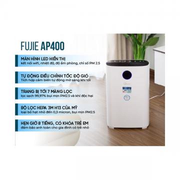 Máy lọc không khí thông minh kết nối Wifi FujiE AP400