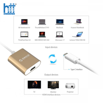 Cáp chuyển TypeC sang HDMI RCH-GD Orico