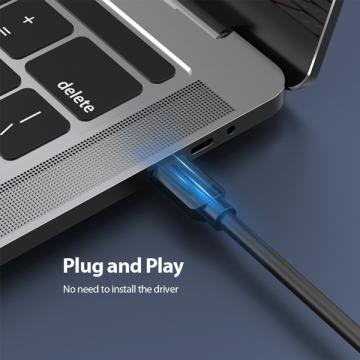 Cáp chuyển đổi USB Type C to HDMI dài 1.5m hỗ trợ 2K,4K Vention - CGUBG
