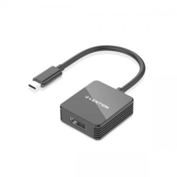 Bộ chuyển đổi Type C sang Cổng DisplayPort(4K 60Hz) Lention CU208D - Đen