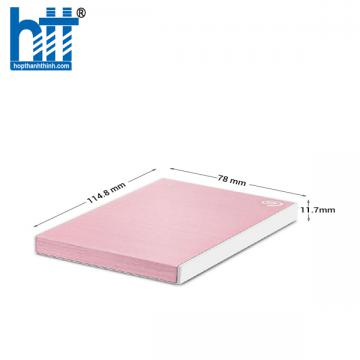 Ổ CỨNG DI ĐỘNG 2TB USB 3.0 2.5 INCH SEAGATE ONE TOUCH HỒNG - STKY2000405