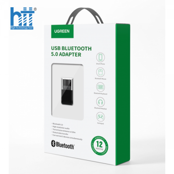 Thiết bị USB Bluetooth 5.0 Dongle chính hãng Ugreen 80889