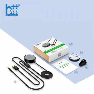 Bộ kết nối Bluetooth âm thanh 4.2 hỗ trợ aptX kết nối điện thoại trên Ô tô Ugreen 40760