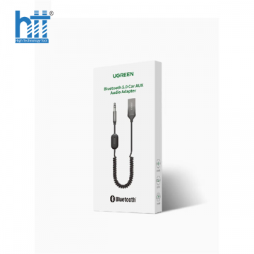 Bộ thu Bluetooth 5.0 dây lò xo tiện lợi, chống rối UGREEN 70603