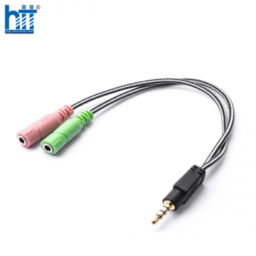 Cáp chuyển Soundmax Jack gộp Mic & Audio