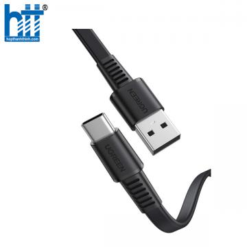 Ugreen 10971 0.5M màu đen usb type c 2.0 cáp sạc và truyền dữ liệu từ máy tính ra điện thoại US332 20010971