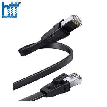 Ugreen 10979 0.5M CAT8 U-FTP 2000Mhz 30AWG cáp mạng màu đen 50cm NW134 20010979