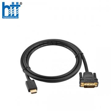 Ugreen 11150 1.5M màu Đen Cáp chuyển đổi HDMI sang DVI 24 + 1 thuần đồng HD106 20011150