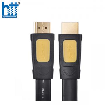 Cáp HDMI 3M sợi dẹt hỗ trợ 4Kx2K chính hãng Ugreen 11186 cao cấp