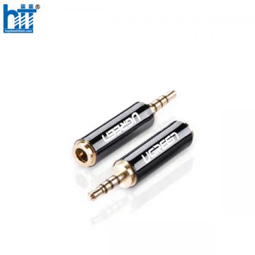 Ugreen 20501 Màu Đen Đầu chuyển âm thanh 2.5mm dương sang 3.5mm âm 20501 20020501