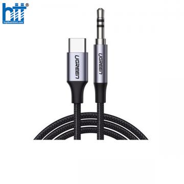 Ugreen 30633 1M màu đen Dây USB Type-C sang 3.5mm AV143 20030633