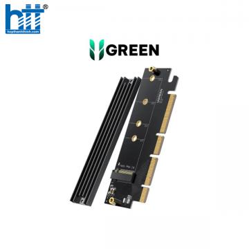 Card chuyển đổi PCI-e ra M.2 NVMe PCIe 4.0 Ugreen 30715 cao cấp (băng thông 4X)