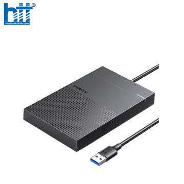 Hộp đựng ổ cứng 2,5 inch USB Type-A 3.0 chính hãng Ugreen 30719 cao cấp (Cáp liền)