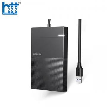 Hộp đựng ổ cứng 2,5 inch USB Type-A 3.0 chính hãng Ugreen 30719 cao cấp (Cáp liền)