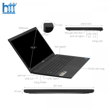 LAPTOP DELL LATITUDE 3520 (70280536) (I3 1115G4 8GB RAM/256GB SSD/15.6 INCH HD/WIN11/ĐEN)