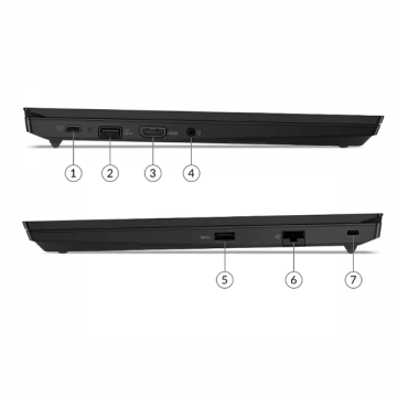 Laptop Lenovo ThinkPad E15 GEN 4 21E600CFVA (Core i5 1235U/ 8GB/ 512GB SSD/ Intel Iris Xe Graphics/ 15.6inch Full HD/ NoOS/ Black/ Aluminium/ 2 Year)