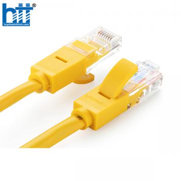 Dây mạng Cat 5e 8M UTP 26AWG CCA Ugreen NW103 30641 (màu vàng)