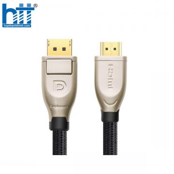 Cáp Displayport to HDMI 2.0 dài 1,5m hỗ trợ 3D 4K/60Hz Ugreen 40433