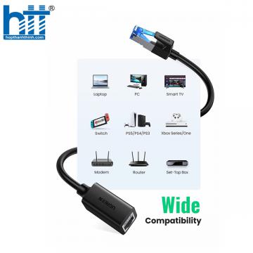 Cáp nối dài mạng LAN CAT 8 dài 0.5m Ugreen 40497