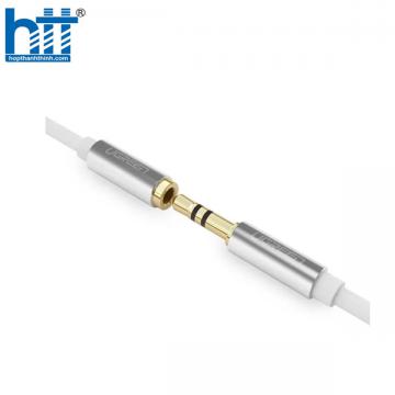Cáp âm thanh 1M màu Trắng 3.5mm nối dài Ugreen 40677