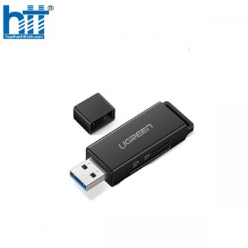 Đầu đọc thẻ nhớ SD/TF Ugreen 40752 chuẩn USB 3.0