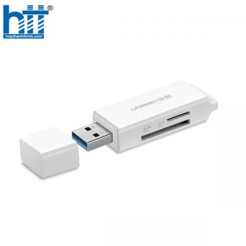 Đầu đọc thẻ nhớ SD/TF Ugreen 40753 chuẩn USB 3.0