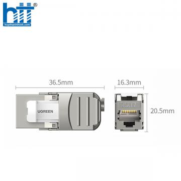 Đầu nối RJ45 âm tường cho dây mạng Cat7 Ugreen 30858