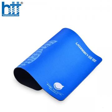 Ugreen 20312 260x210x2mm mouse pad màu Xanh Miếng lót chuột chất liệu cao su mousepad LP126 20020312