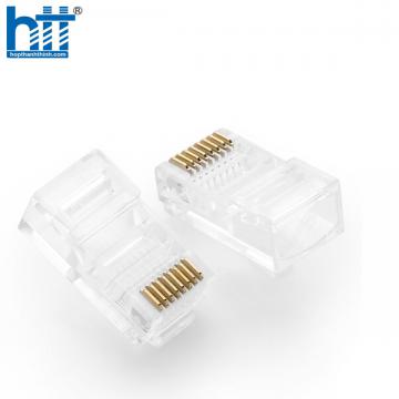 Đầu bấm mạng RJ45 cat 5e 50c/hộp chính hãng Ugreen 20331 cao cấp