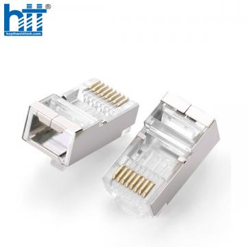 Đầu bấm mạng RJ45 cat 6 bọc nhôm 10c/túi chính hãng Ugreen 20333 cao cấp