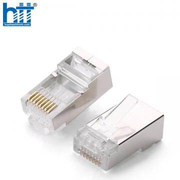 Đầu bấm mạng RJ45 cat 6 bọc nhôm 10c/túi chính hãng Ugreen 20333 cao cấp