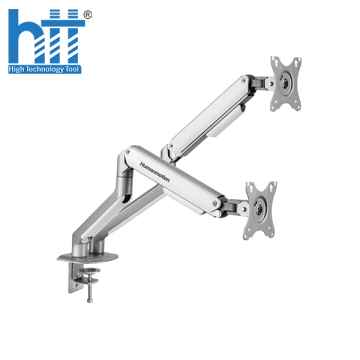 Giá treo màn hình Human Motion T6 Pro Dual Trắng