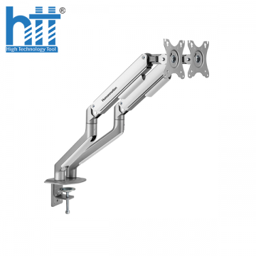 Giá treo màn hình Human Motion T6 Pro Dual Trắng