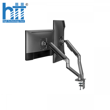 Giá treo màn hình Human Motion T6 Pro Dual Đen