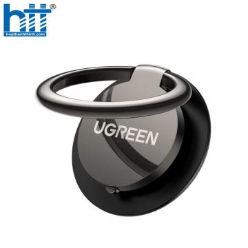 Ugreen 20554 360 độ Màu Đen Giá đỡ điện thoại dạng nhẫn đeo ngón tay