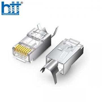 Ugreen 20842 10Pcs Đầu bấm mạng Cat6 Ftp 10 cái / túi NW178 20020842